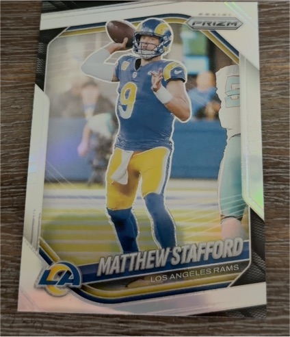 2025 Panini Prizm #21 Matthew Stafford — front