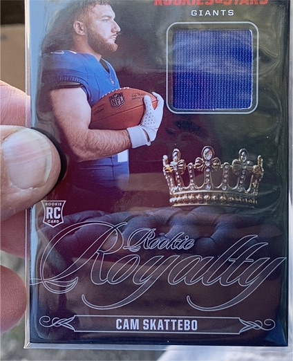 2025 Panini Rookies & Stars Rookie Royalty #RR-CSO Cam Skattebo — front