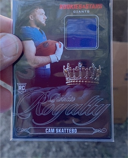 2025 Panini Rookies & Stars Rookie Royalty #RR-CSO Cam Skattebo — front