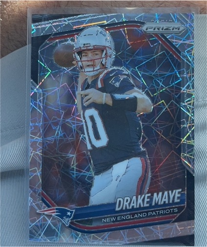 2025 Panini Prizm #165 Drake Maye — front