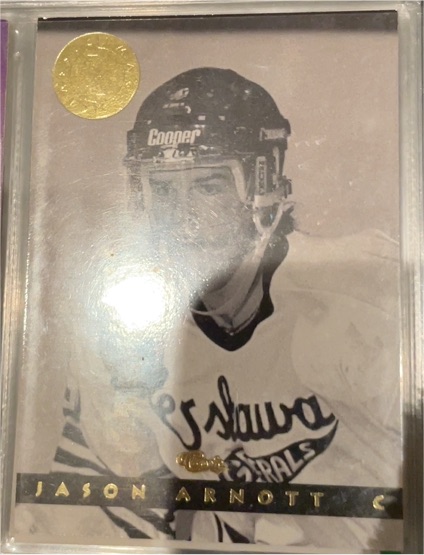 1993-94 Classic Images Four Sport #142 Jason Arnott Oshawa Generals — front