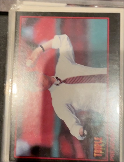1993 Donruss Triple Play #32 Bill Clinton — front