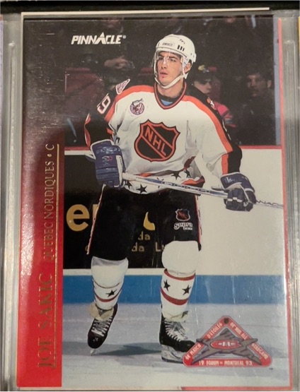 1993-94 Pinnacle All-Stars #13 Joe Sakic — front