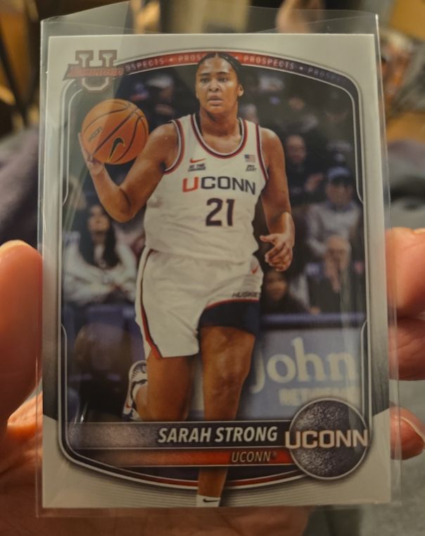 2025 Bowman U Basketball #BPP-80 Sarah Strong — front