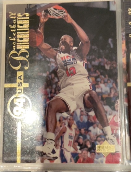 1994-95 Upper Deck #178 Shaquille O'Neal USA Basketball Highlights — front