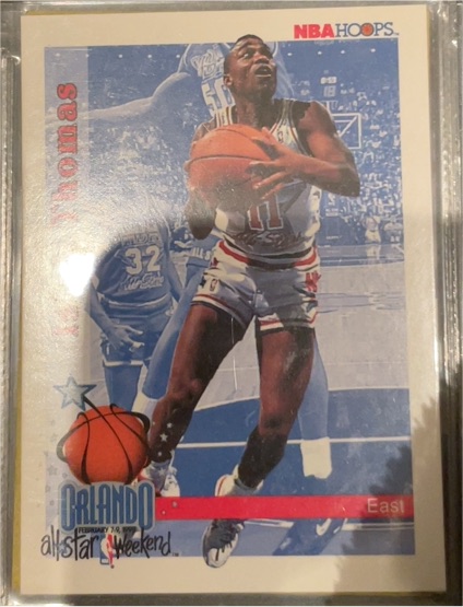 1991 NBA Hoops #11 Isiah Thomas East All Star — front