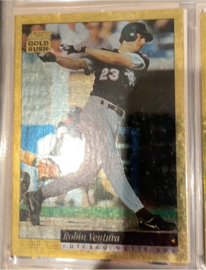 1994 Score Gold Rush #347 Robin Ventura — front