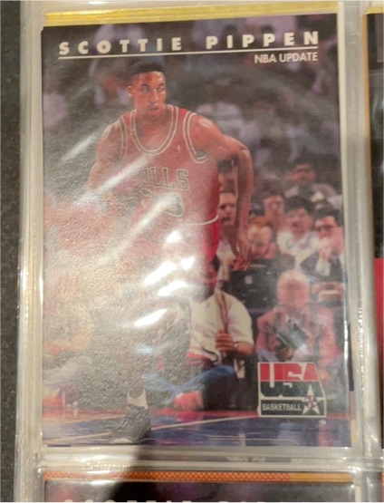 1992 Skybox USA #64 Scottie Pippen NBA Update — front