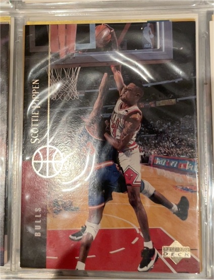 1995-96 Upper Deck #186 Scottie Pippen — front