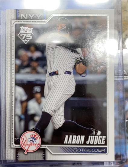 2026 Topps Series 1 #1 Aaron Judge — front