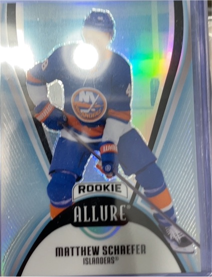 2025-26 Upper Deck Allure #AR-MS Matthew Schaefer — front