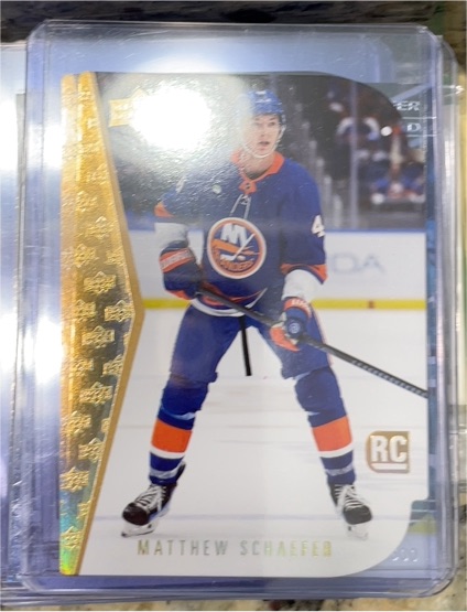 2025-26 Upper Deck Series 2 Rookie Die Cut #RTD-13 Matthew Schaefer — front