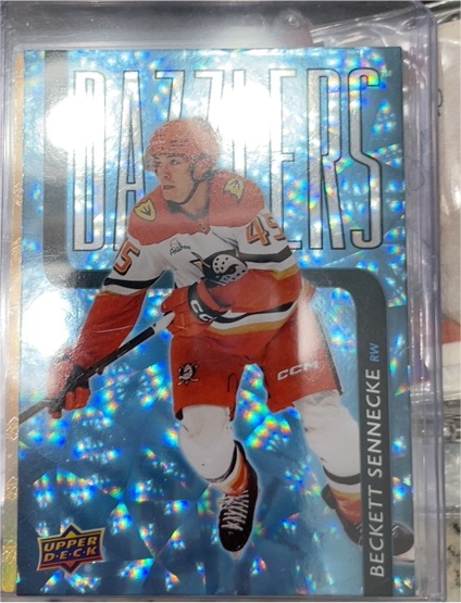 2025-26 Upper Deck Series 2 #DZ-67 Beckett Sennecke — front