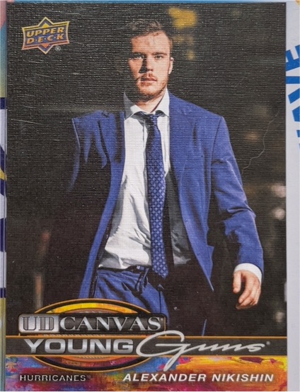 2025-26 Upper Deck Series 2 UD Canvas Young Guns #C-220 Alexander Nikishin — front