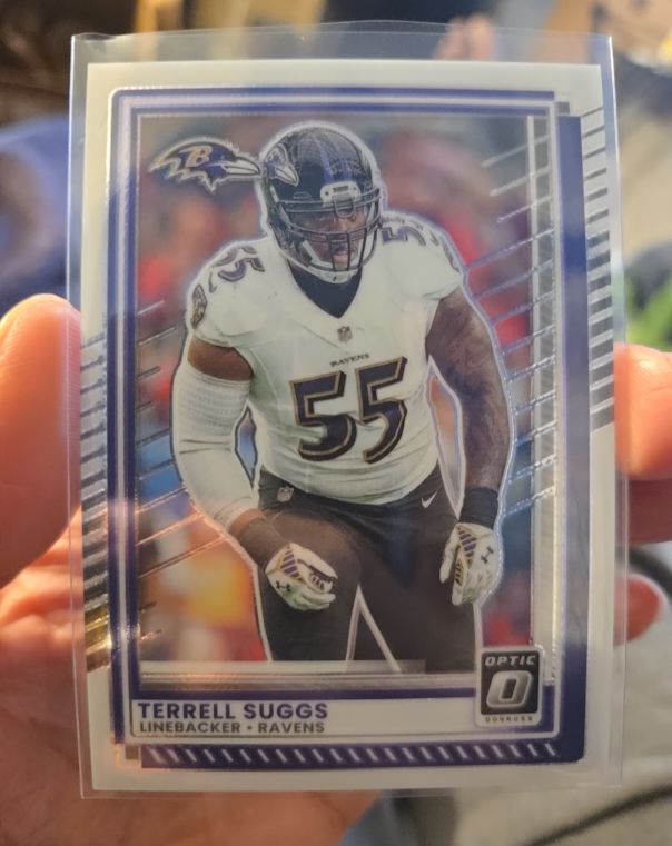 2025 Panini Donruss Optic #96 Terrell Suggs — front