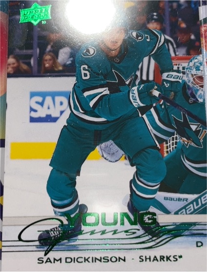 2025-26 Upper Deck Series 2 #479 Sam Dickinson — front