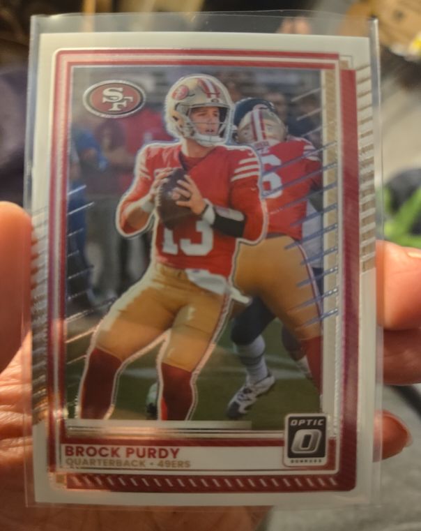 2025 Panini Donruss Optic #38 Brock Purdy — front