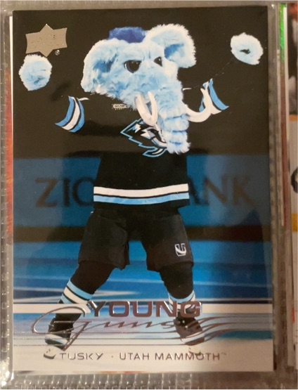 2025-26 Upper Deck Series 2 #498 Tusky Utah Mammoth — front