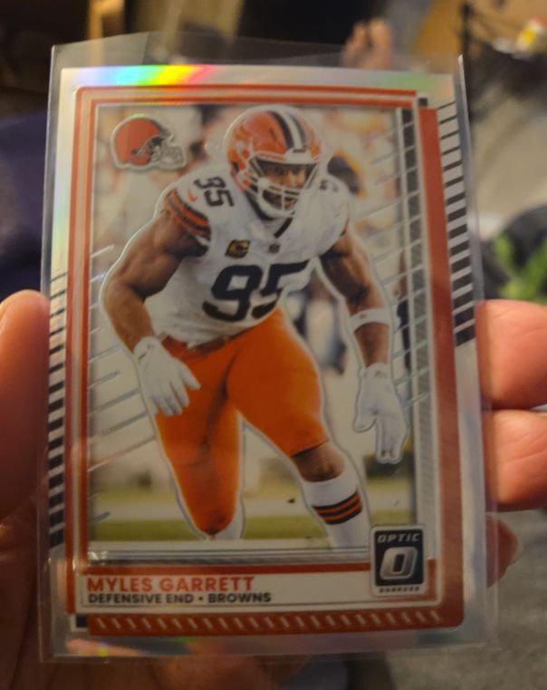 2025 Panini Donruss Optic #158 Myles Garrett — front