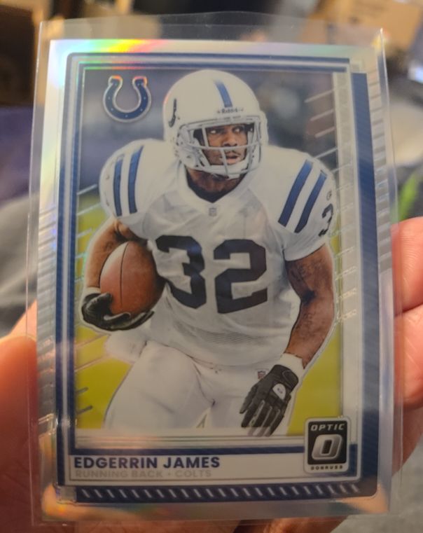 2025 Panini Donruss Optic #185 Edgerrin James — front