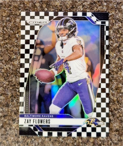 2024 Panini Prizm #21 Zay Flowers — front