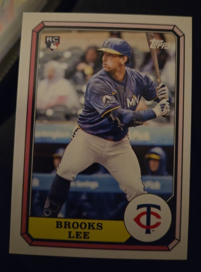 2025 Topps Archives - 1987 Topps Boardwalk and Baseball #87BB-5 Brooks Lee — front