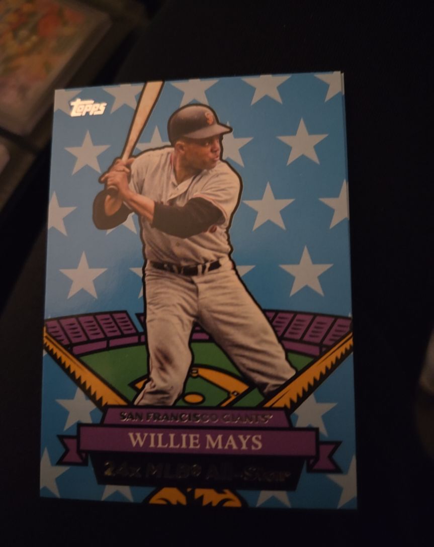 2025 Topps Archives #07AS-21 Willie Mays 2007 Topps All-Stars — front