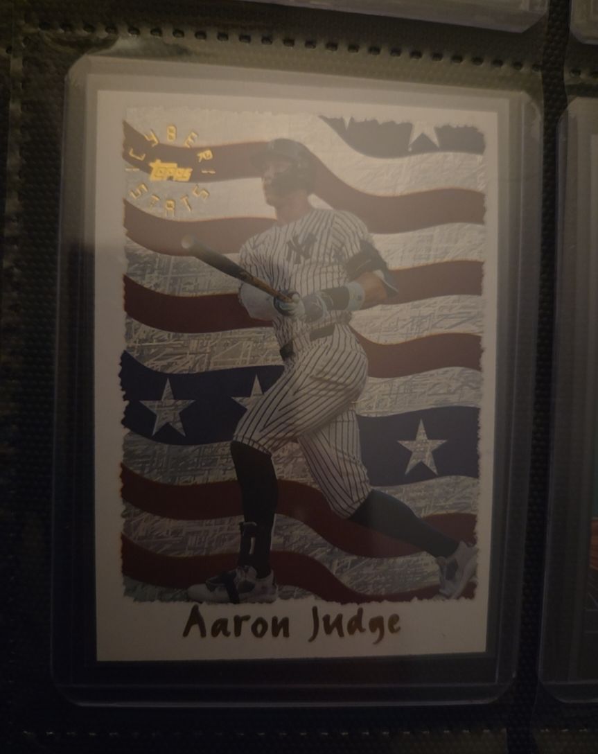 2025 Topps Archives #95C-1 Aaron Judge 1995 Topps Cyberstats — front