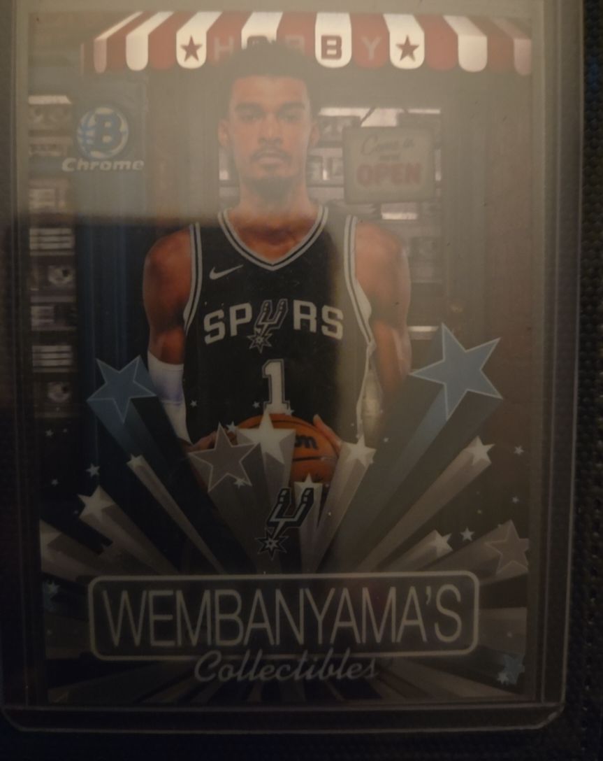 2025 Bowman Chrome #HS-15 Victor Wembanyama — front