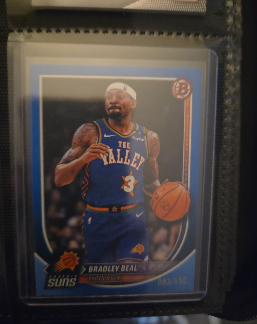 2025 Bowman #126 Bradley Beal — front
