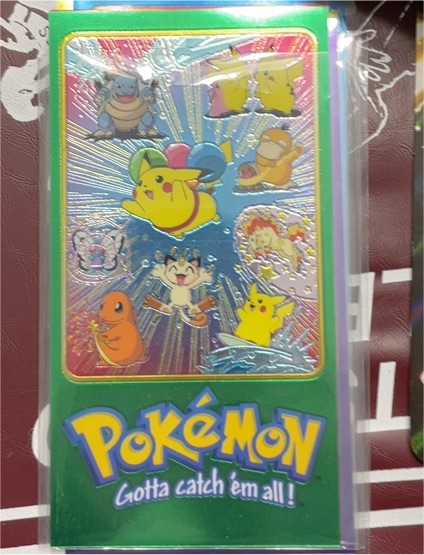 2000 Topps Pokémon TV Animation Series 2 #1 Pikachu and Friends — front