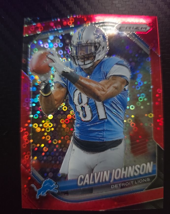 2025 Panini Prizm #111 Calvin Johnson — front