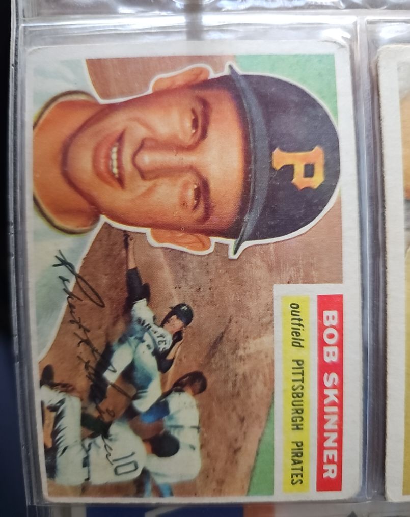 1956 Topps #297 Bob Skinner — front