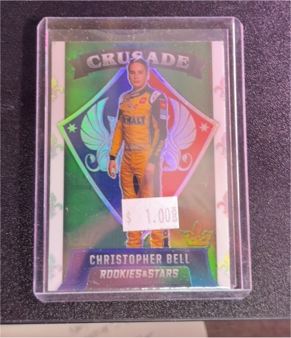 2022 Panini Chronicles Rookies & Stars Racing Crusade #19 Christopher Bell — front