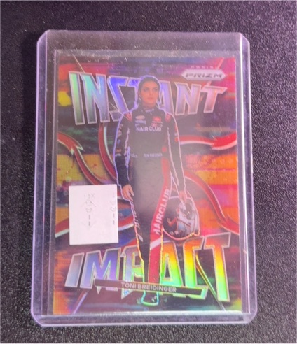 2022 Panini Prizm Racing #II-5 Toni Breidinger Instant Impact — front