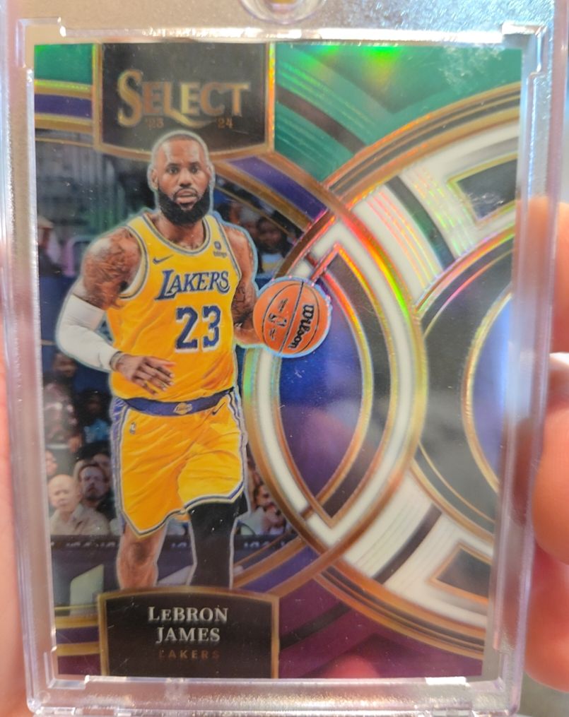 2023-24 Panini Select #135 LeBron James — front