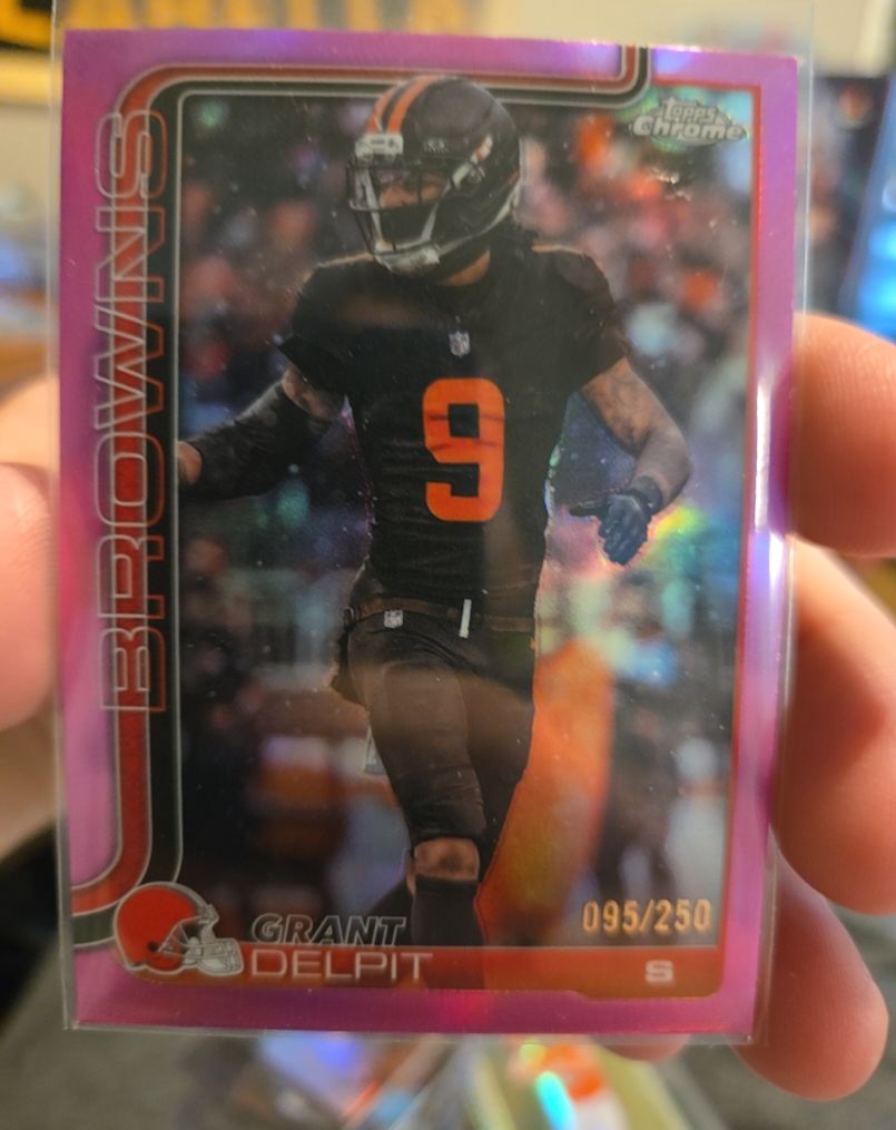 2025 Topps Chrome #66 Grant Delpit — front