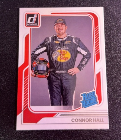 2026 Donruss Racing #99 Connor Hall Rated Rookie — front