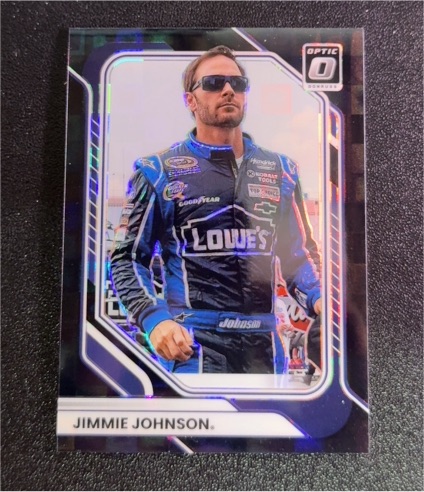 2026 Donruss Optic Racing #55 Jimmie Johnson — front