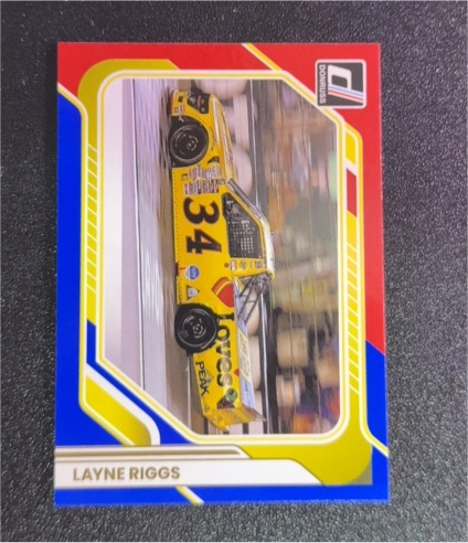 2026 Donruss #197 Layne Riggs Rides — front