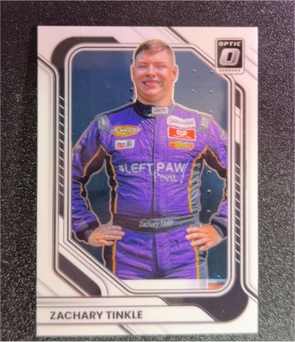2022 Panini Prizm Racing #37 Zachary Tinkle — front