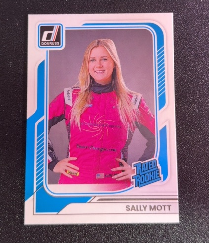 2026 Donruss NASCAR Racing #97 Sally Mott Rated Rookie — front