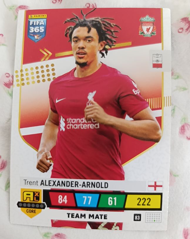 2022 Panini FIFA 365 #37 Trent Alexander-Arnold — front
