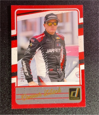 2026 Donruss Racing #130 Connor Zilisch Retro Red Border — front