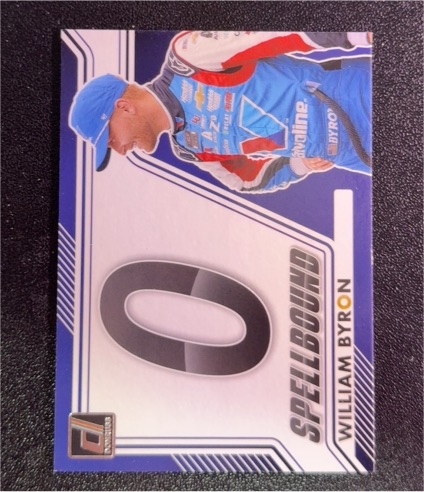 2026 Panini Donruss NASCAR Racing Spellbound "O" #21 William Byron — front
