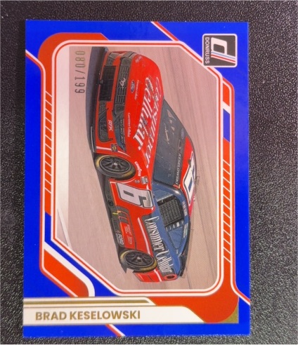 2026 Donruss Racing #163 Brad Keselowski — front