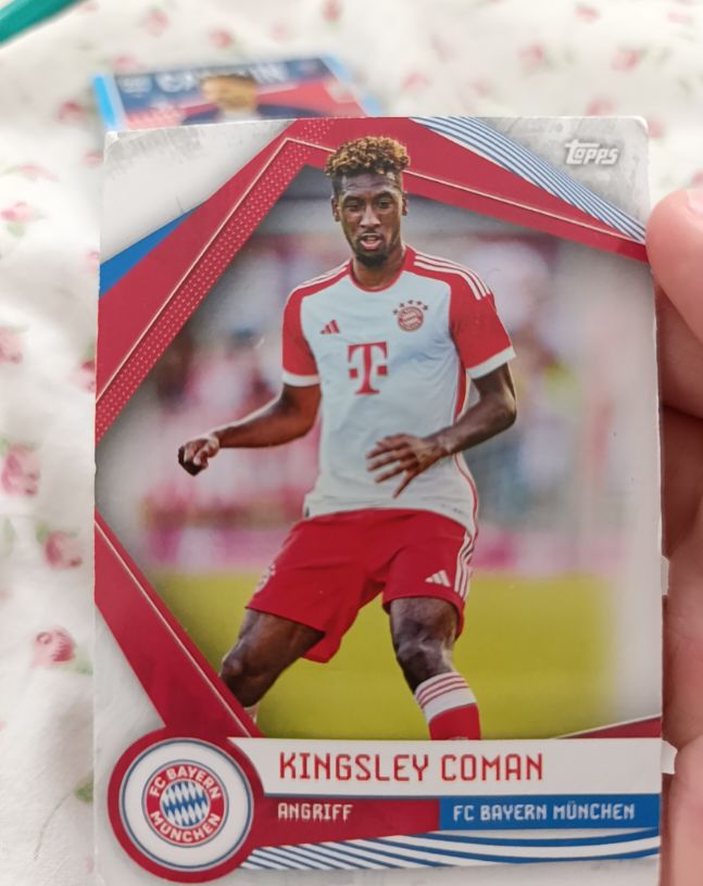 2021-22 Topps Bundesliga #158 Kingsley Coman FC Bayern Munchen — front