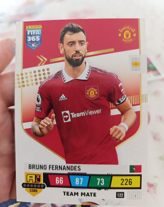 2022 Panini FIFA 365 #122 Bruno Fernandes — front