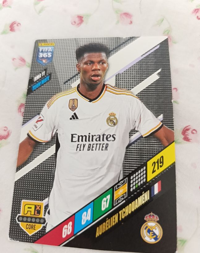 2024 Panini FIFA 365 #219 Aurélien Tchouaméni — front