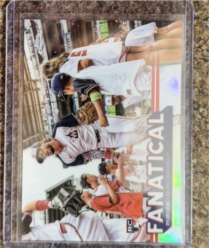 2025 Topps Chrome #FAN-19 Dylan Crews — front